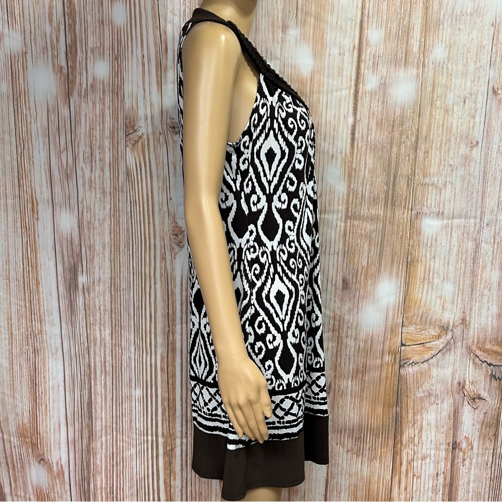 Wrapper Print Shift Dress‎ - Picture 5 of 7